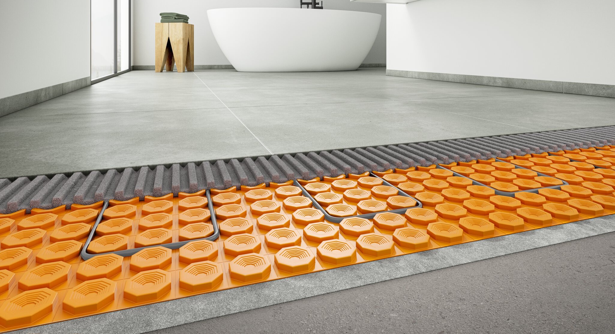 Radiant Heated Floors: Warmth That Starts from the Ground Up